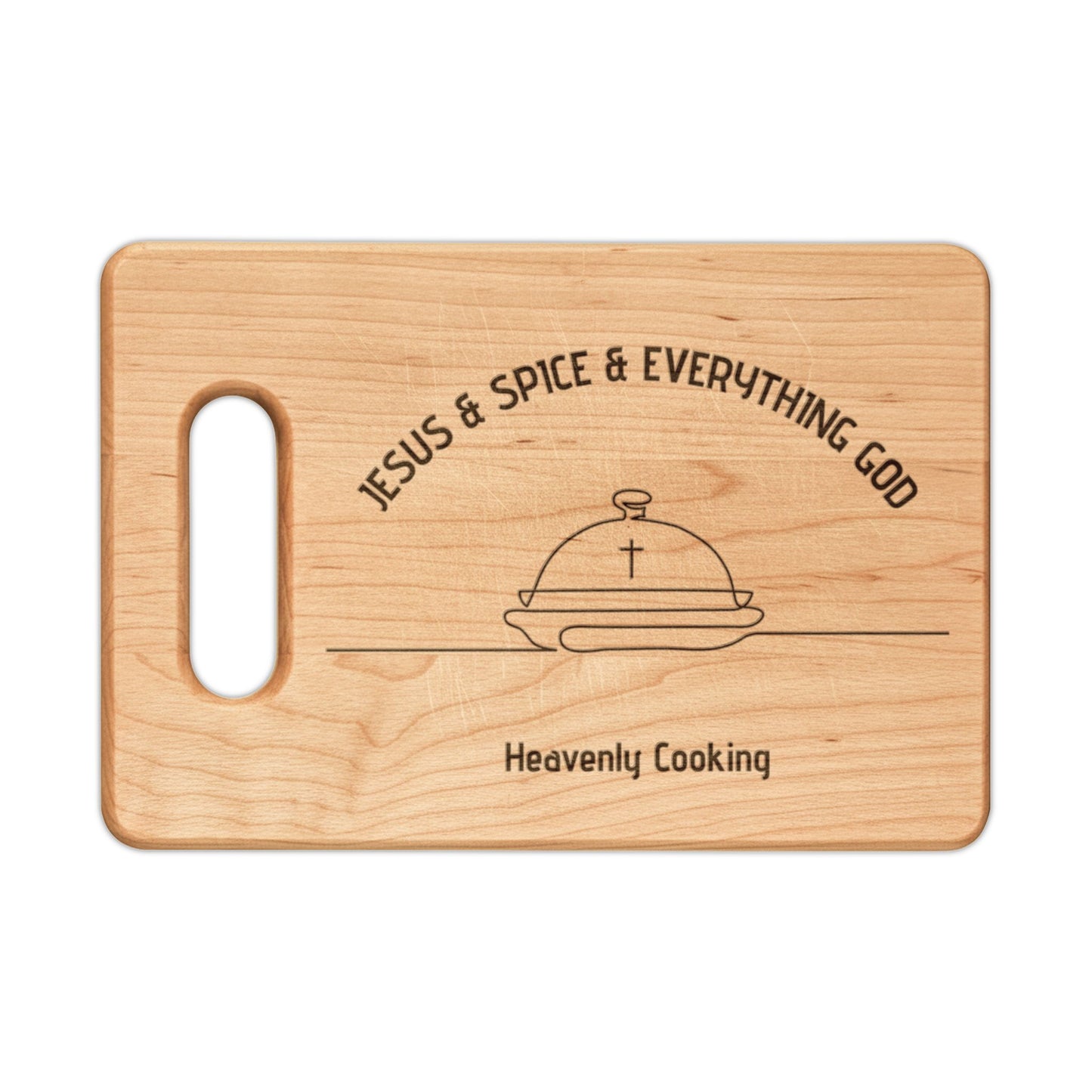 Jesus Is Spice & Everything God Cutting Board