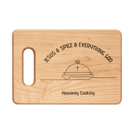 Jesus Is Spice & Everything God Cutting Board
