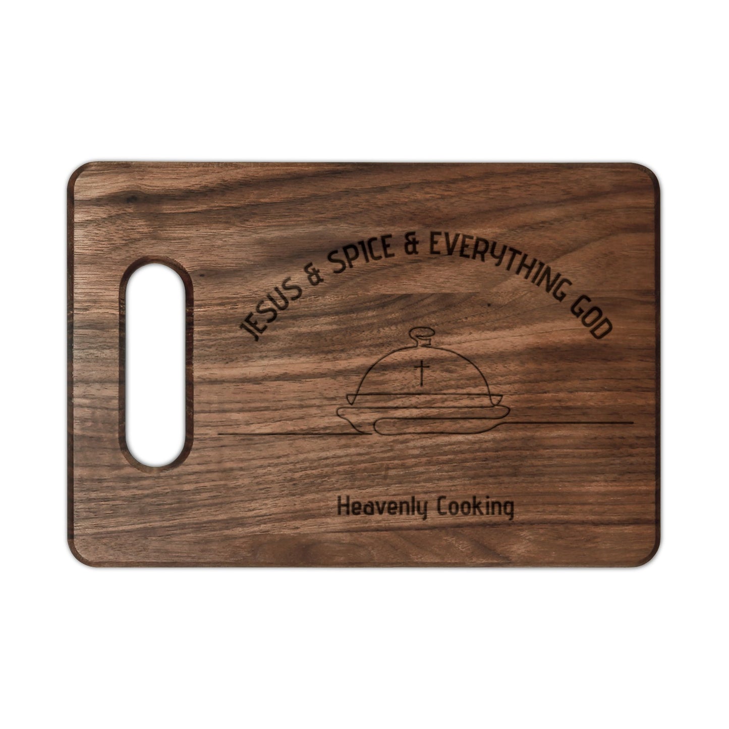Jesus Is Spice & Everything God Cutting Board