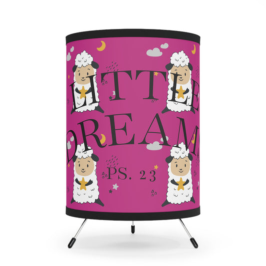 Little Dreams (Girls Version) Tripod Night Lamp