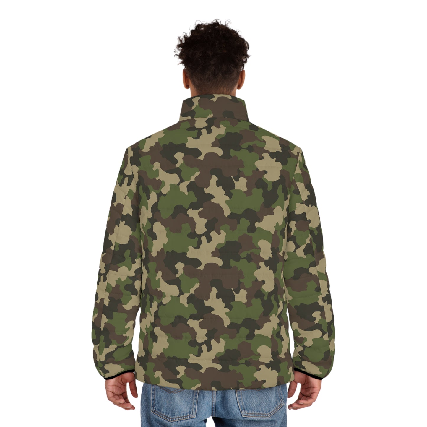 Jacket Soldier of Christ Camo Puffer Jacket