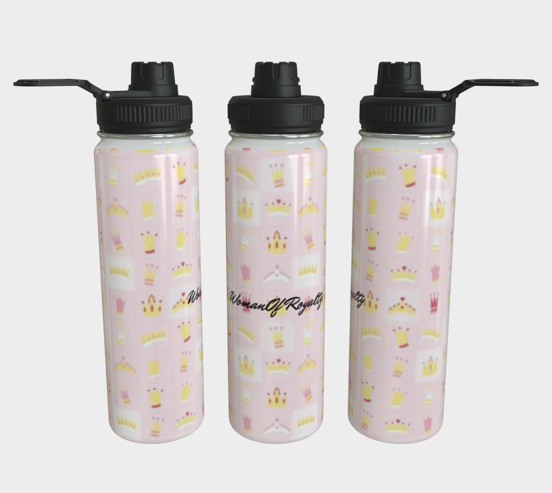 Woman of Royalty Stainless Steel All-Over Print